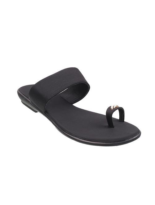 black one toe sandals - 16417180 - Very Small Image - 1