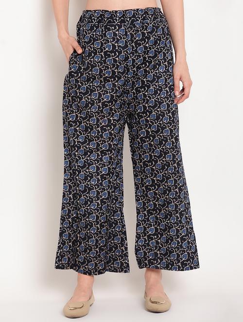 high rise printed palazzo  - 16419677 - Very Small Image - 1