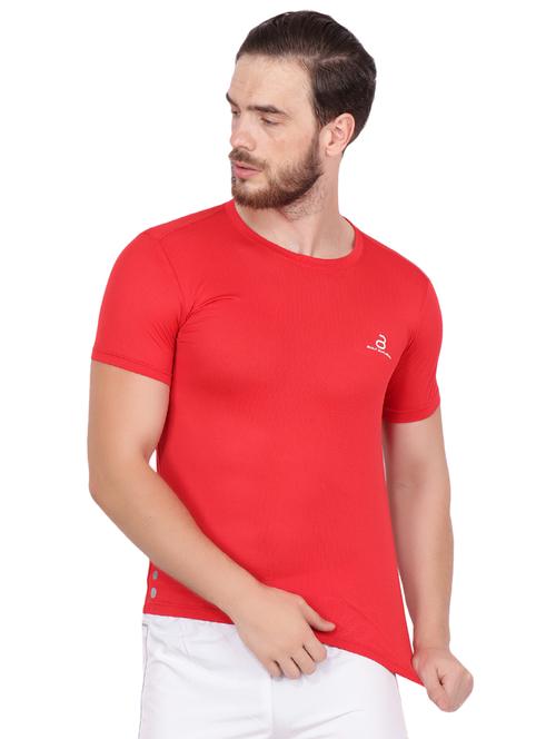 red solid t-shirt - 16419929 - Very Small Image - 1