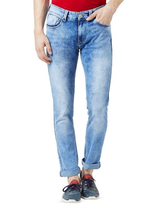 blue heavy washed jeans - 16423913 - Very Small Image - 1