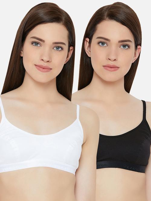 set of 2 solid beginners bra - 16431234 - Very Small Image - 1