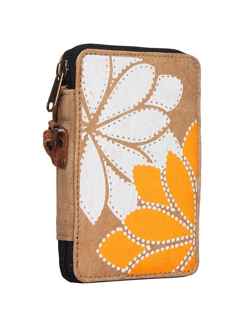 brown canvas regular clutch - 16434295 - Very Small Image - 1