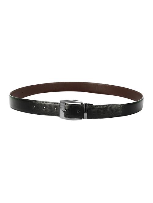 Black Leatherette Belt - 16438991 - Very Small Image - 1