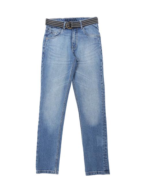 blue denim washed jean - 16439203 - Very Small Image - 1