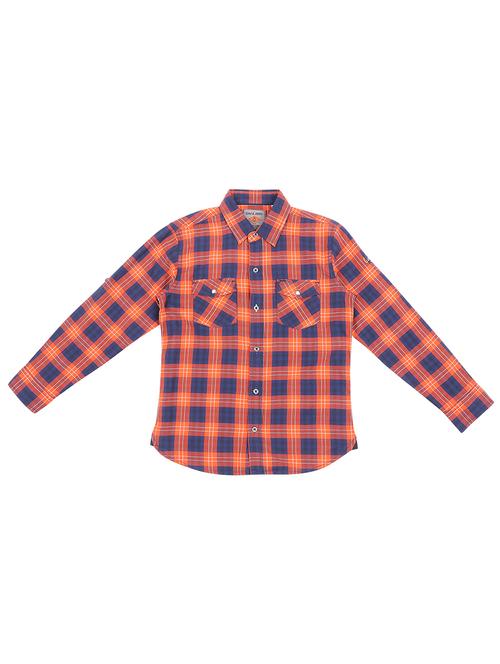pocket patch checkered shirt - 16439217 - Very Small Image - 1