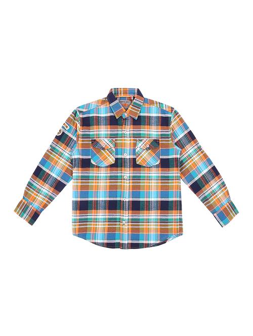 pocket patch checkered shirt - 16439242 - Very Small Image - 1