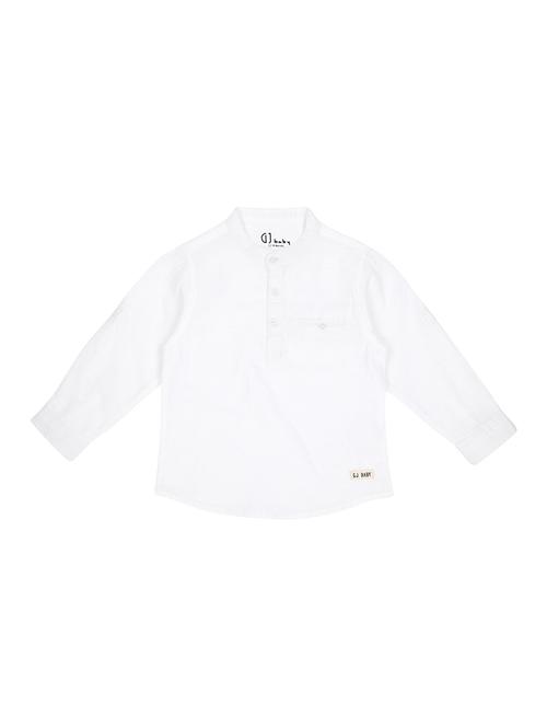 white cotton shirt - 16439297 - Very Small Image - 1
