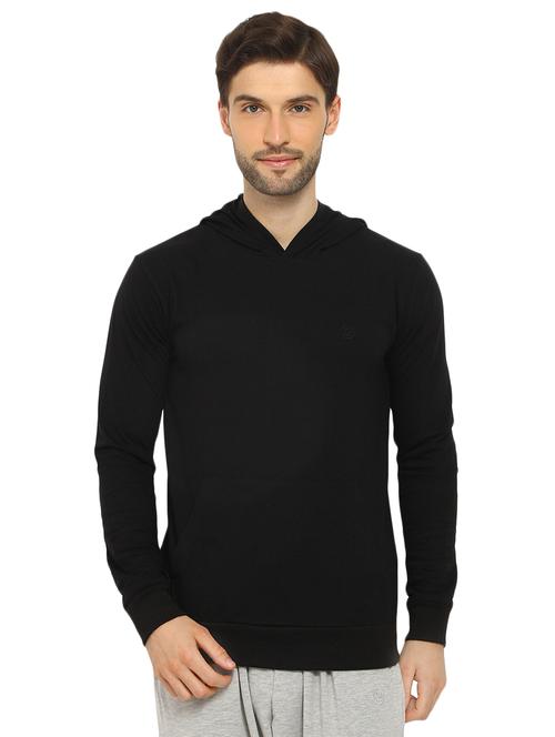 black solid sweatshirt - 16440157 - Very Small Image - 1