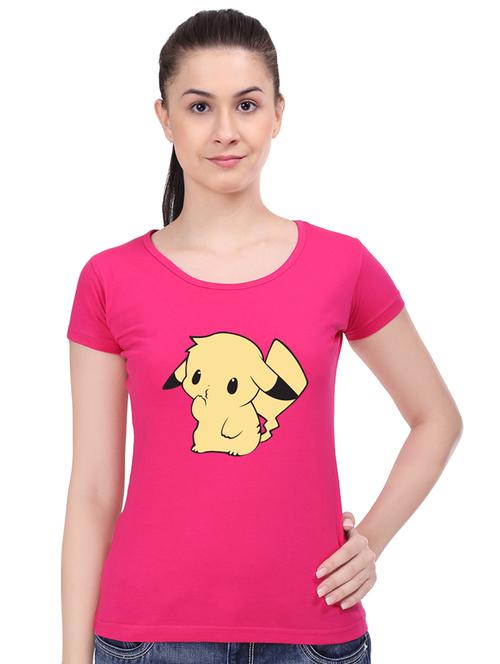 round neck pikachu tee  - 16440683 - Very Small Image - 1