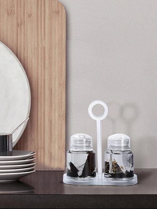  transparent agua acrylic pepper salt holder - 16442797 - Very Small Image - 1