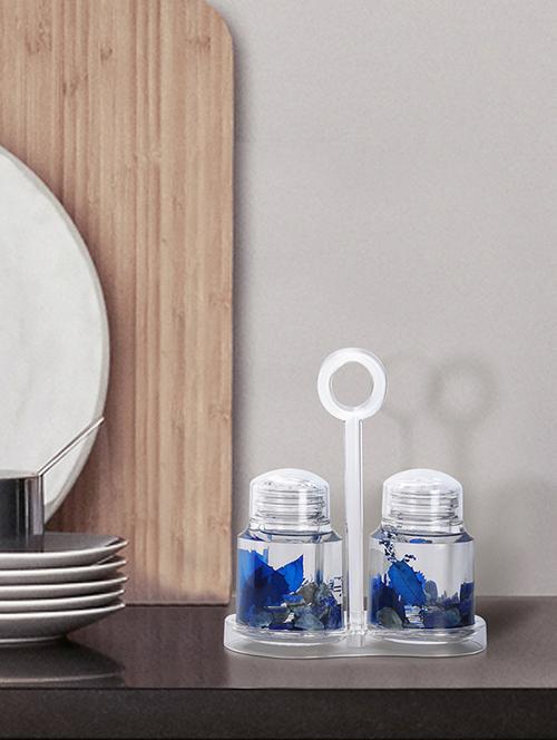  transparent agua acrylic pepper salt holder - 16442798 - Very Small Image - 1
