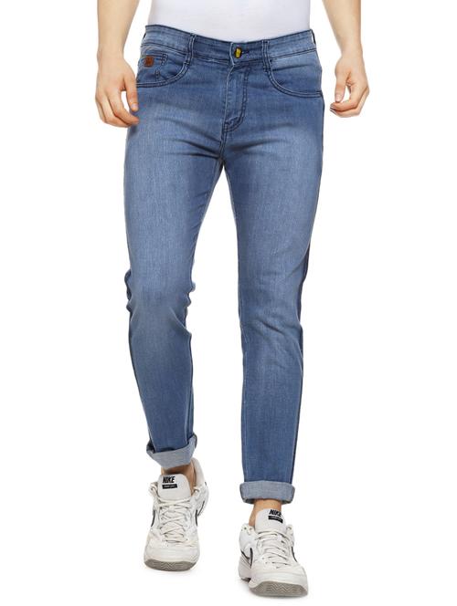 mens slim fit plain jeans - 16442970 - Very Small Image - 1