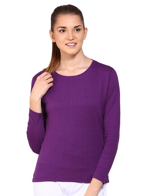 women's plain round neck t-shirt - 16443024 - Very Small Image - 1