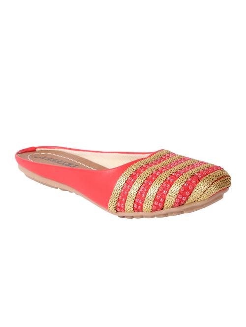red  slip on mules - 16445167 - Very Small Image - 1