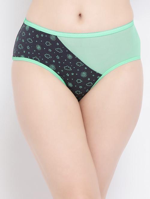 quirky printed hipster panty - 16445355 - Very Small Image - 1