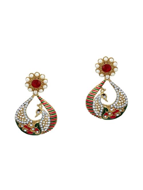 multi colored  drop earring - 16453732 - Very Small Image - 1
