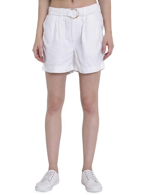 ring detail solid shorts  - 16459725 - Very Small Image - 1