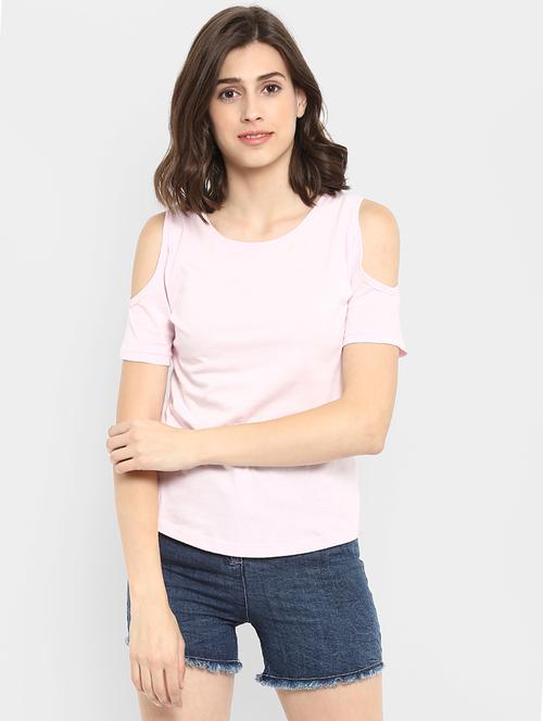 women's plain round neck t-shirt - 16465530 - Very Small Image - 1