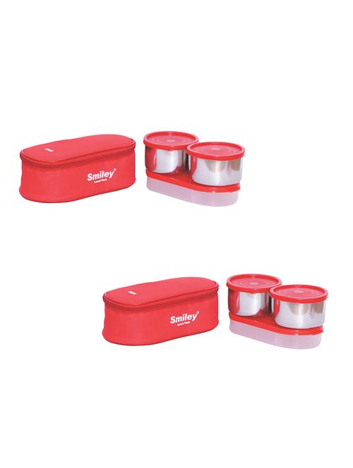 abtool 3 in 1 combo of red lunch box - 16466263 - Very Small Image - 1