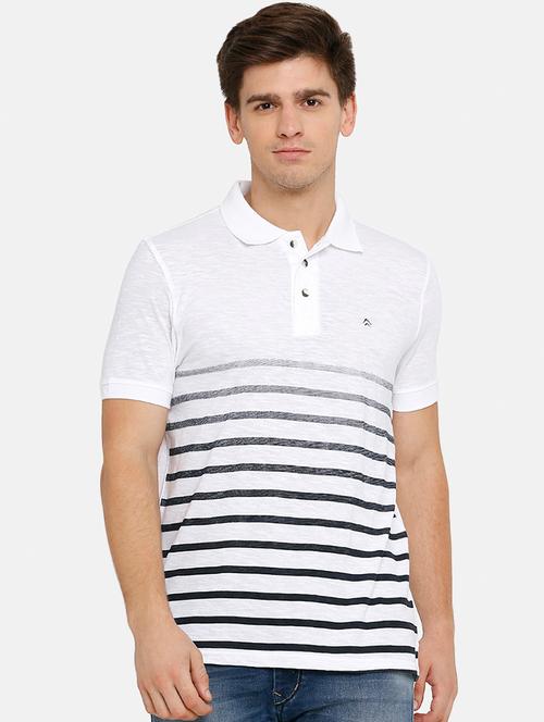 white striped polo t-shirt - 16467597 - Very Small Image - 1