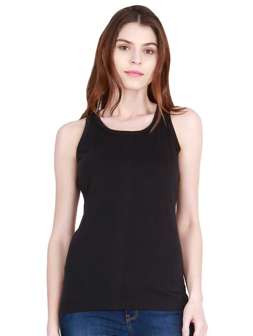 racer back solid tank top  - 16471576 - Very Small Image - 1
