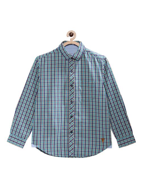 pocket patch checkered shirt - 16477742 - Very Small Image - 1
