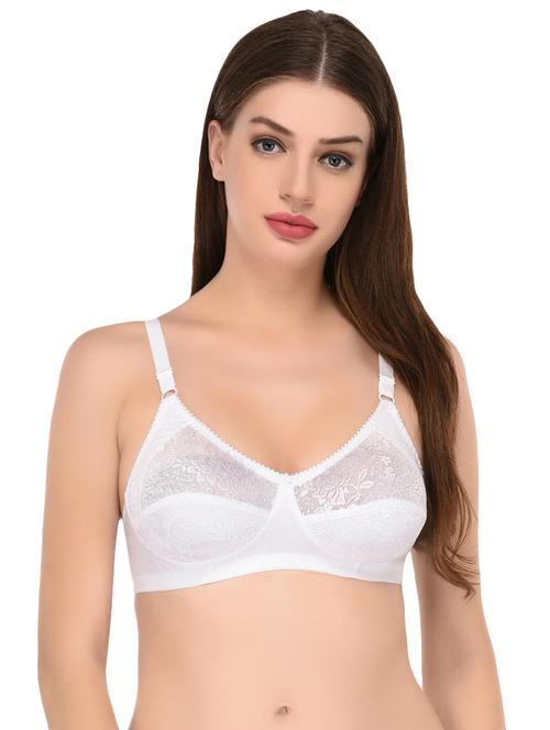 floral lace sheered bra - 16482293 - Very Small Image - 1