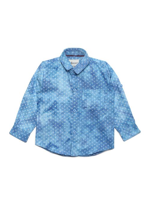 roll up sleeve pocket patched shirt - 16483335 - Very Small Image - 1