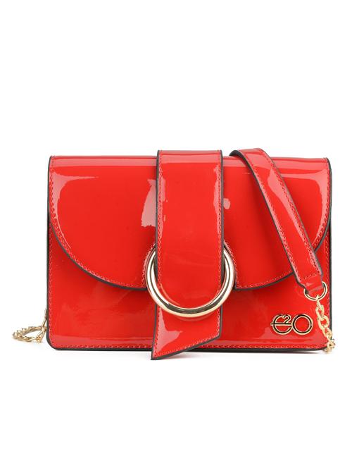 red leatherette (pu) sling bag - 16484515 - Very Small Image - 1