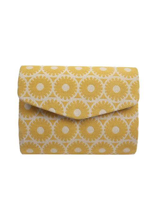 yellow cotton regular clutch - 16492776 - Very Small Image - 1