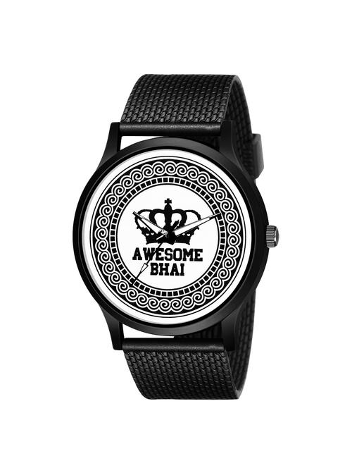 lorenz rakhi special watch for men | watch for boys- awesome bhai- mk-2083w - 16494845 - Very Small Image - 1