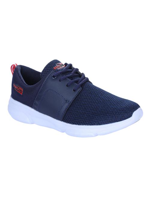 liberty navy blue mesh sport shoes - 16495273 - Very Small Image - 1