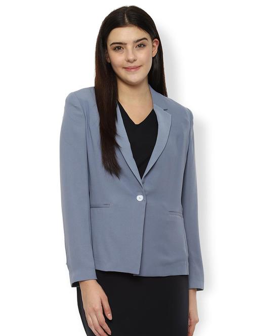 pocket slit solid blazer  - 16504158 - Very Small Image - 1