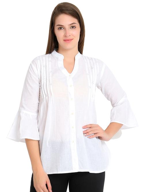 pintucks straight kurti - 16504557 - Very Small Image - 1