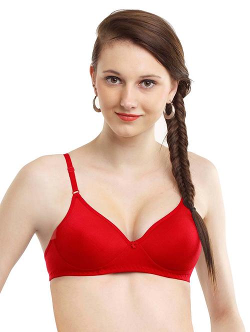 floral patch t-shirt bra  - 16504633 - Very Small Image - 1