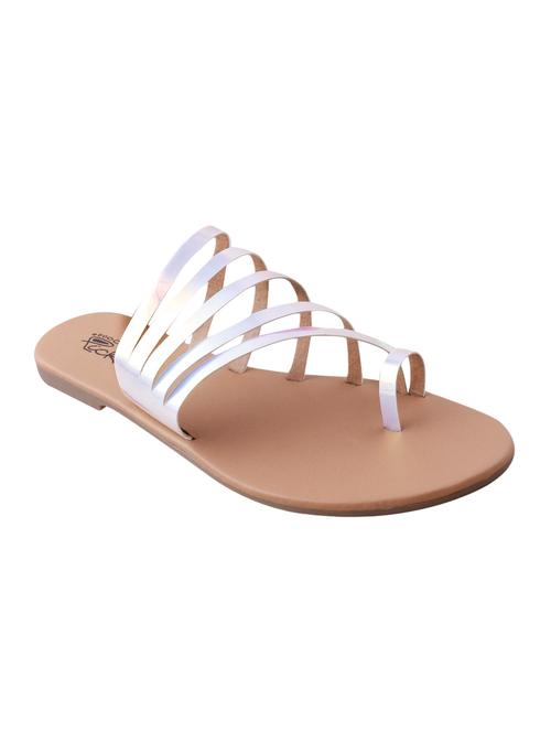 metallic one toe sandals - 16504748 - Very Small Image - 1