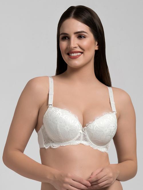 detachable strap laced bra  - 16508725 - Very Small Image - 1
