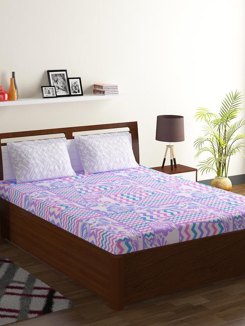 cotton double bed sheet breeze - 16510544 - Very Small Image - 1