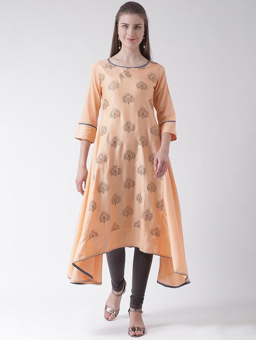 women's asymmetric kurta - 16511402 - Very Small Image - 1