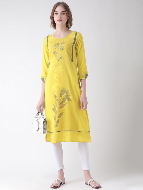 women's straight kurta - 16511411 - Very Small Image - 1