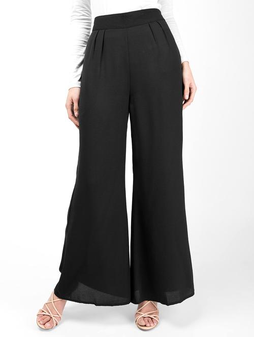 high rise pleated palazzo  - 16512857 - Very Small Image - 1