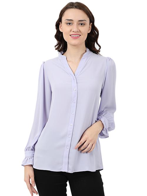 long sleeved solid shirt  - 16513537 - Very Small Image - 1