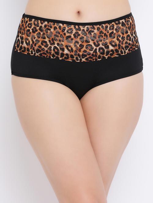 high rise animal print hipster panty - 16518293 - Very Small Image - 1