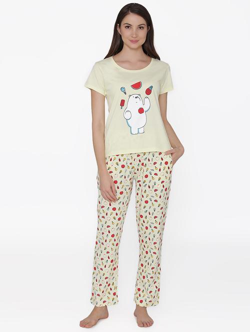 quirky printed nightwear set - 16518320 - Very Small Image - 1