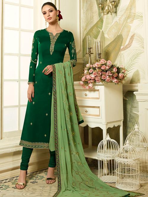 embroidered unstitched suit - 16521362 - Very Small Image - 1