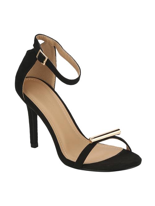 black ankle strap sandals - 16525935 - Very Small Image - 1