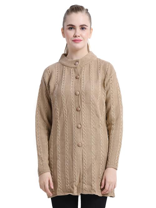 cable knit pocket detail cardigan  - 16528693 - Very Small Image - 1