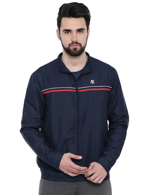 blue taped casual jacket - 16528820 - Very Small Image - 1