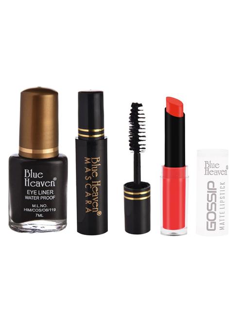 blue heaven  eyeliner,mascara & lipsticks combos  - 16529594 - Very Small Image - 1