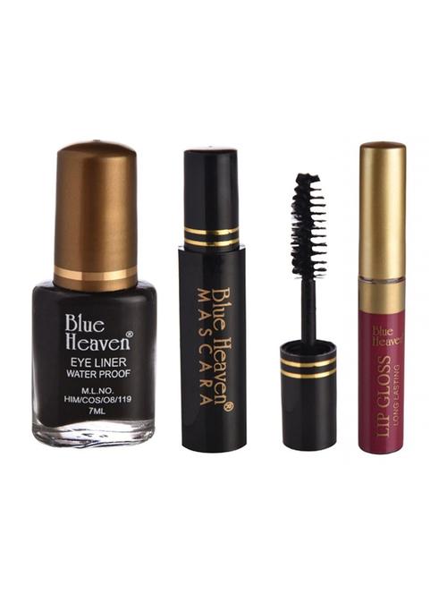 pack of classic eyeliner, mascara & lip gloss shade#409 - 16530502 - Very Small Image - 1